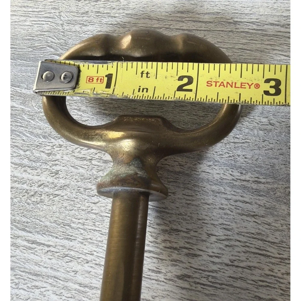 Antique Solid Brass Cask Tap Barrel Spile Vent Pin Beer Wine Punch Tool 6